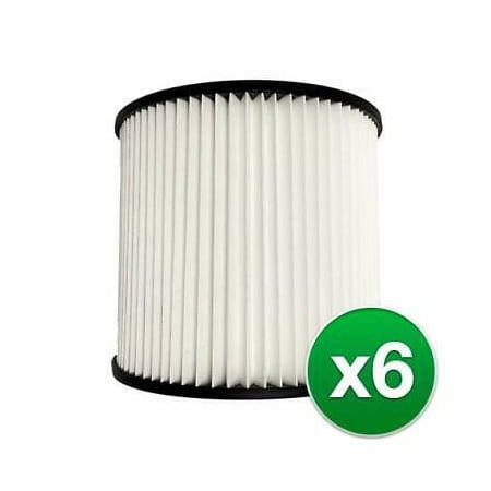 Shop Vac ShopVac Genuine Vacuum Filter for 90304 / Type U (6 Pack) ShopFil_9030400_OEM_6-2
